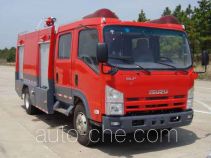 Jieda Fire Protection SJD5101GXFSG35/W fire tank truck