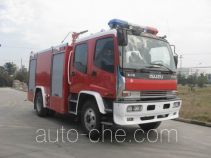 捷达消防牌SJD5140GXFAP50W1型泡沫消防车