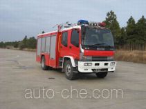 捷达消防牌SJD5140GXFSG30W型水罐消防车
