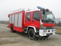 蘇捷牌SJD5140TXFHJ120W型化學事故搶險救援消防車