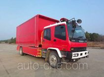 Jieda Fire Protection SJD5140TXFZX60W1/3 hydraulic hooklift hoist fire truck