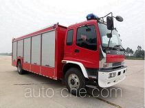 捷达消防牌SJD5140XXFQC100W型器材消防车