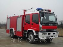 苏捷牌SJD5141GXFPM50W1型泡沫消防车