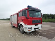 捷达消防牌SJD5160GXFPM50M1型泡沫消防车