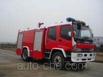 捷达消防牌SJD5160GXFSG60W型水罐消防车
