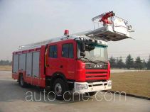 捷达消防牌SJD5160JXFDG16型登高平台消防车