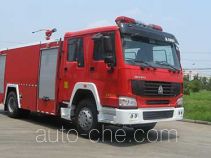 Jieda Fire Protection SJD5190GXFSG80L fire tank truck