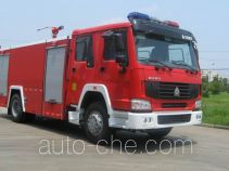 Jieda Fire Protection SJD5191GXFSG80L fire tank truck