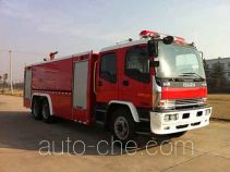 Jieda Fire Protection SJD5220GXFSG90W1 fire tank truck