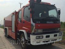 Jieda Fire Protection SJD5241GXFSG120/W fire tank truck