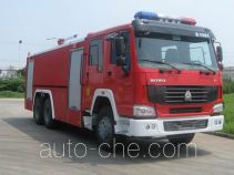 Jieda Fire Protection SJD5250GXFSG120L fire tank truck