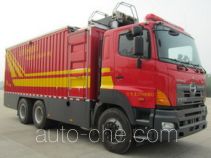 Jieda Fire Protection SJD5250TXFDF30/G fire hose laying loophole truck