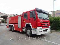Jieda Fire Protection SJD5270GXFSG120/STA fire tank truck