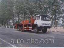 Sinopec SJ Petro SJX5240TYA pipe transport truck