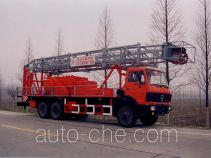 Sinopec SJ Petro SJX5250TXJ well-workover rig truck
