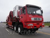 Sinopec SJ Petro SJX5540TLG coil tubing truck