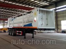 Shengrun SKW9403GGY high pressure gas long cylinders transport trailer
