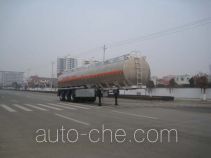 Longdi SLA9402GRY flammable liquid aluminum tank trailer