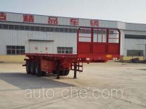 Liangwei SLH9403ZZXP flatbed dump trailer
