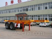 Xingshi SLS9351TWY dangerous goods tank container skeletal trailer