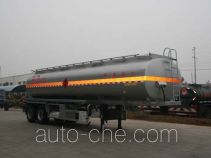 Xingshi SLS9353GRY flammable liquid aluminum tank trailer