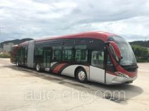 Electric articulated city bus