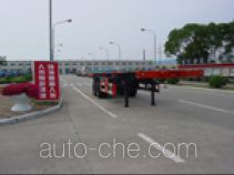 山东荣昊专用汽车有限公司制造的骨架式集装箱运输半挂车