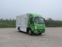 Shacman SX5040CCYBEV7 электрический грузовик с решетчатым тент-каркасом