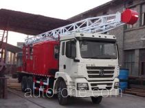 Shacman SX5210TCY well servicing rig (workover unit) truck