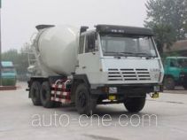 陕汽牌SX5254GJBBM384型混凝土搅拌运输车