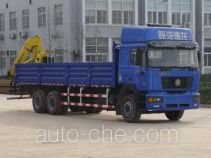 Shacman SX5255JSQNR564 truck mounted loader crane