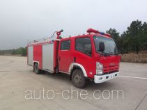 Chuanxiao SXF5100GXFSG30W fire tank truck
