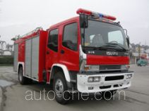 Chuanxiao SXF5160GXFSG55W fire tank truck