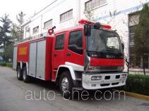 川消牌SXF5220GXFSG100W型水罐消防车