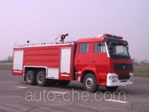 川消牌SXF5250GXFSG100Z型水罐消防车