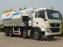 Huifeng Antuo SXH5310THLG2 granular ammonuim nitrate and fuel oil (ANFO) on-site mixing truck