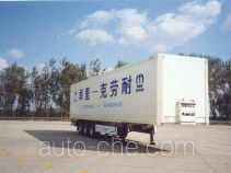 Dongni SXQ9352XXY box body van trailer