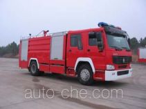 Jiqiu SZX5190GXFSG75 fire tank truck