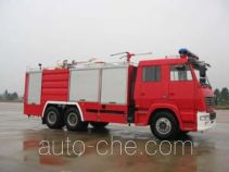 Jiqiu SZX5250TXFGP90 dry powder and foam combined fire engine