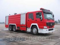 Jiqiu SZX5270GXFSG120 fire tank truck