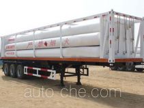 Wuyue TAZ9403GGY полуприцеп газовоз для перевозки газа высокого давления в длинных баллонах