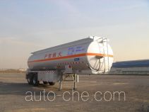CIMC Tonghua THT9290GRYD flammable liquid aluminum tank trailer