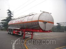 CIMC Tonghua THT9403GRYC flammable liquid aluminum tank trailer