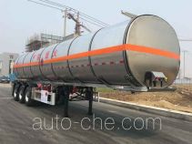 Tianming TM9407GRYTF2 flammable liquid aluminum tank trailer