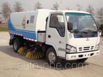 Huahuan TSW5062TSL street sweeper truck with rear roller