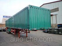 Qian box body van trailer
