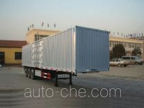 Junwang WJM9380XXY box body van trailer