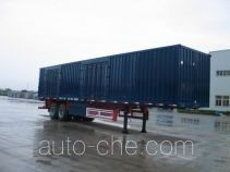 RJST Ruijiang WL9190XXY box body van trailer