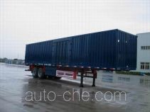 RJST Ruijiang WL9191XXY box body van trailer