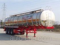 RJST Ruijiang WL9404GRYE flammable liquid aluminum tank trailer